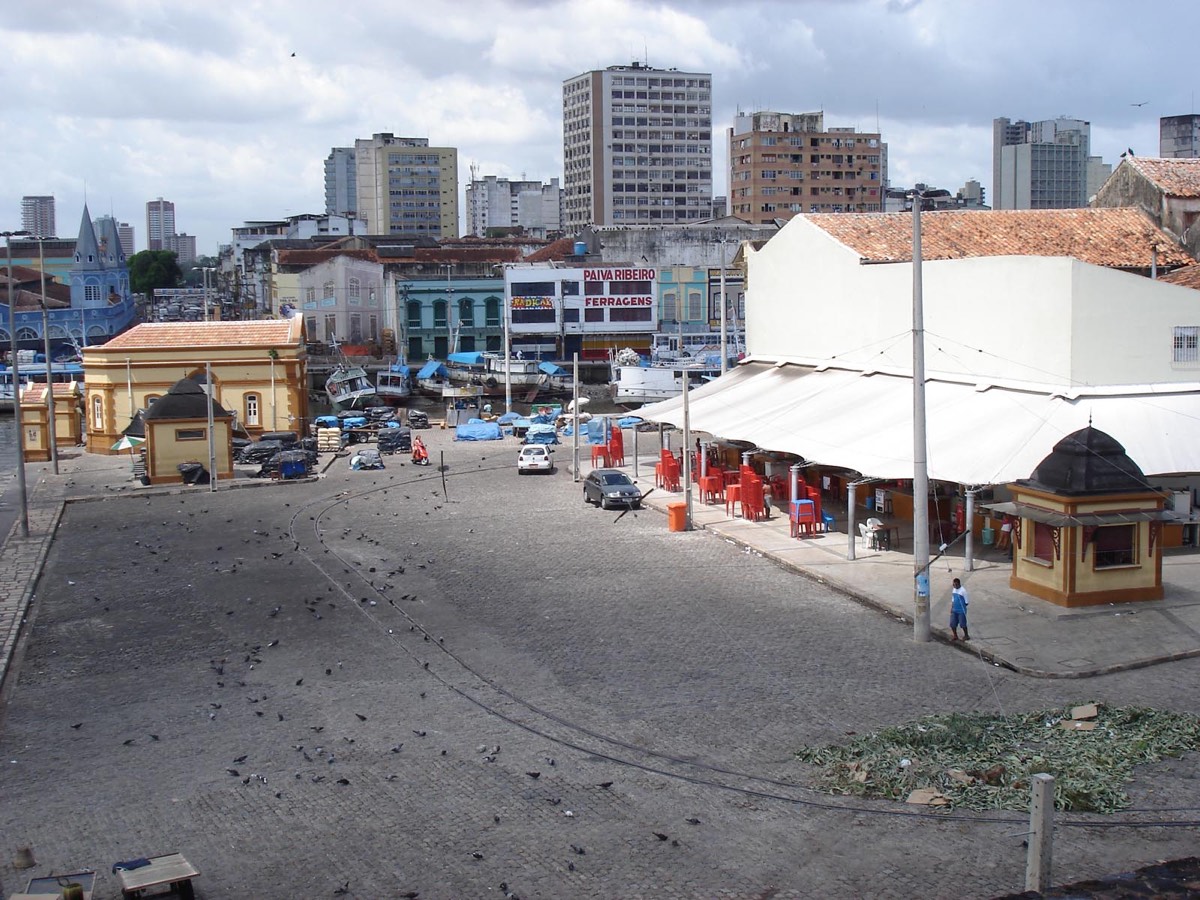 Açaí fair in Belém